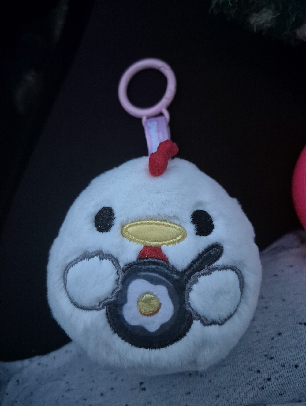 Chicken Zuru Snackables Keychain
